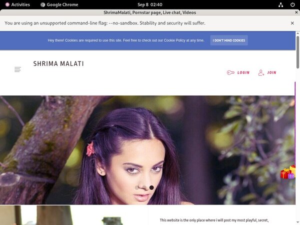 ShrimaMalati Snapchat