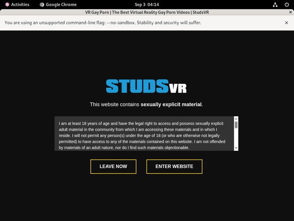 Studs VR Anal