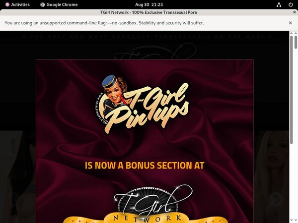 TGirl Pinups Promo