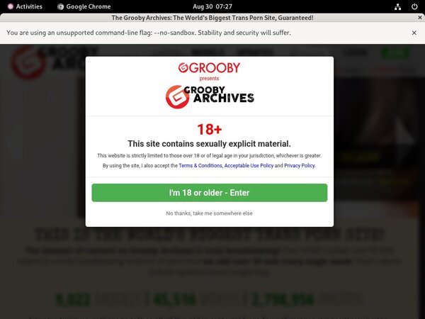 The Grooby Archives Photo Gallery
