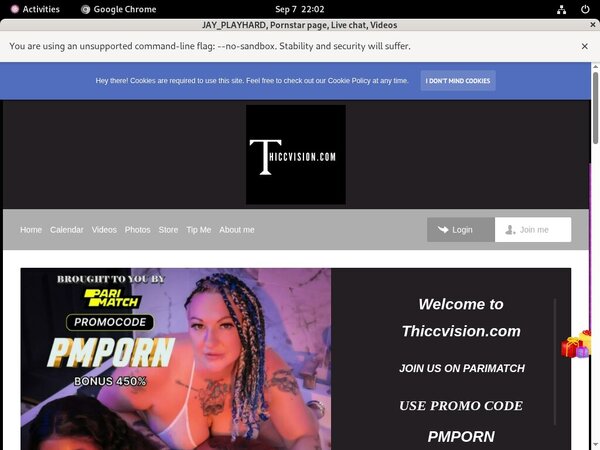 Thiccvision.com With IBAN