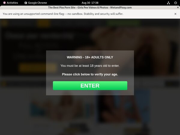 Wet And Pissy App