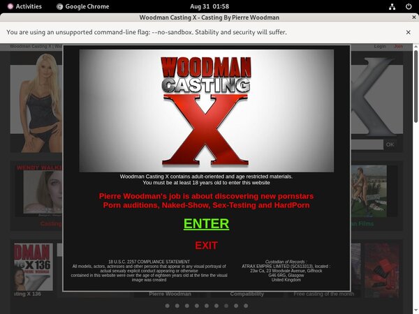 Woodman Casting X Freeones