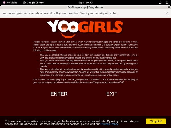 Yoogirls.com Latest Passwords