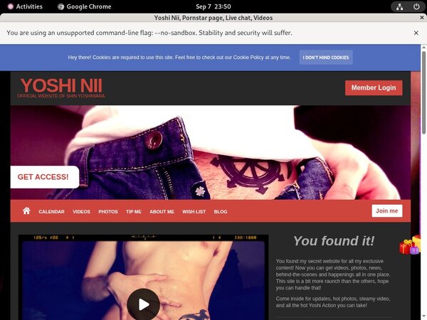 YoshiNii Free Logins 2018