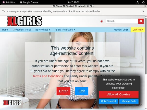 XL Girls Free Trial Account