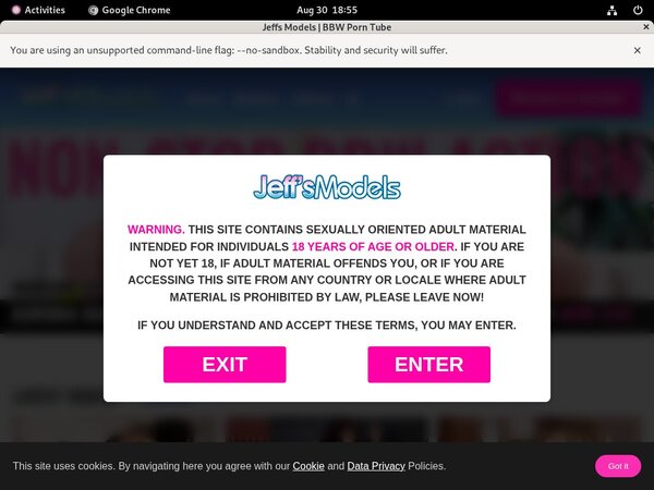 Free Jeffsmodels Sign Up